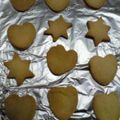 いもにゃ's cooksnap of when they made はじめてさんもさっくさく♪型抜きクッキ－.