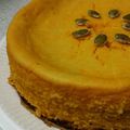 もちょぐう's cooksnap of when they made 意外に低カロリー？かぼちゃのチーズケーキ.
