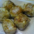 mario大好き's cooksnap of when they made 肉巻きおにぎり.