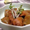kirby's cooksnap of when they made 圧力鍋で砂肝とこんにゃくのピリ辛煮.