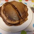 chi_☆'s cooksnap of when they made チョコバナナ風？な子供ウケ♥ホットケーキ.