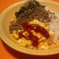 やえしぇん's cooksnap of when they made 三色丼.