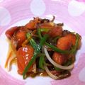 ゆうら♪。's cooksnap of when they made 塩麹で生鮭と新玉の南蛮漬け.