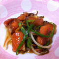 ゆうら♪。's cooksnap of when they made 塩麹で生鮭と新玉の南蛮漬け.