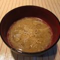 m@n@'s cooksnap of when they made 白でも黒でも♪ゴマみそ汁.