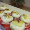 ふんか's cooksnap of when they made トマトとポテトのモッツァレラ包み焼き.