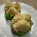 ＊桃地＊'s cooksnap of when they made 蒸しパン。.