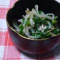ママフィオ's cooksnap of when they made 簡単もやしとニラのナムル.