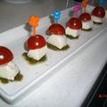 yunarukiyo's cooksnap of when they made 小さなカプレーゼ.