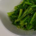 minaharuma's cooksnap of when they made 絶品！菜の花のナムル.
