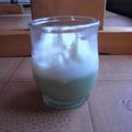 ポポジロ's cooksnap of when they made 抹茶ハニープリン.