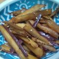 村太郎's cooksnap of when they made 便秘解消☆ごぼうとさつまいものキンピラ♪.