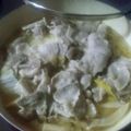 nekomail's cooksnap of when they made 豚バラ肉と白菜の蒸し焼き.