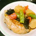 unicresson's cooksnap of when they made ほろほろ手羽先とじゃがいものしょうゆ煮.