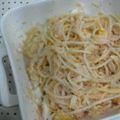kikamata's cooksnap of when they made 明太子のサラダパスタ.