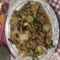 ドラゴンレグロ's cooksnap of when they made 牛肉ニラ玉炒め.
