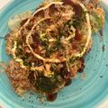 ゆかりりりー's cooksnap of when they made 具はキャベツだけですが何か？お好み焼き②.