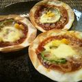 Ｔ，ＳＡＥＫＯ's cooksnap of when they made 餃子の皮でクリスピーピザ♪.