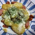 nexeko's cooksnap of when they made ウインナ＆ポテトのカレーチーズソテー.