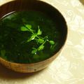 ちあみる's cooksnap of when they made 新わかめと生姜のお吸物.