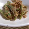 よっぺい～'s cooksnap of when they made お弁当にアスパラガスのゴマ和え.