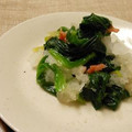 ちょこ０１７'s cooksnap of when they made ほうれん草の梅みぞれ和え.