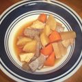 KANAAA5's cooksnap of when they made 根菜と鶏モモ肉とヘルシー煮物.