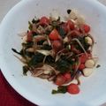 sunggle's cooksnap of when they made ＊トマトとワカメのイタリアンなマリネ＊.