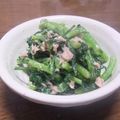 toomiiiiii's cooksnap of when they made 春菊のツナマヨ和え.