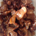 にゅりぴょん's cooksnap of when they made 簡単☆豚の甘辛しょうゆ煮.