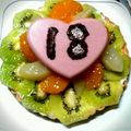 ひらまーや's cooksnap of when they made 簡単さくさく★フルーツタルト.