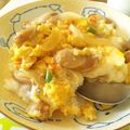 ☆よ～たん★'s cooksnap of when they made 新タマネギとウインナーで簡単親子丼.