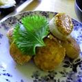 Munchkin's　Mom's cooksnap of when they made シャキシャキ☆レンコンつくねバーグ.