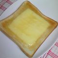 ダ〜ごはん's cooksnap of when they made ハニーチーズトースト.