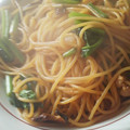 S E N A's cooksnap of when they made 具材はなんでも♪うちの簡単和風パスタ☆.