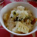 カバゴン's cooksnap of when they made 炊飯器で簡単　たけのこと桜えびのおこわ.