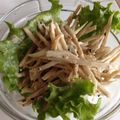 Taoc's cooksnap of when they made 我が家の定番ゴボウサラダ.