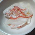 カボリン's cooksnap of when they made 超簡単★白菜の軸とカニかまの甘酢.
