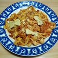 みー84's cooksnap of when they made 生パスタで♪ボロネーゼ♪　.