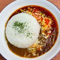 島子☆'s cooksnap of when they made カレーやハヤシのご飯はまん丸が可愛い.