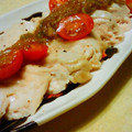 旧かわしぃ's cooksnap of when they made レンジでしっとり蒸し鶏！オイ葱ソース.