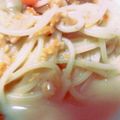 さくのりちゃん's cooksnap of when they made 簡単☆うにクリームパスタ.