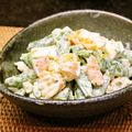 ちべターリー's cooksnap of when they made スナップエンドウとエビのマヨサラダ♪.