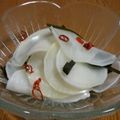 ♡えいじのお嫁サン♡'s cooksnap of when they made 昆布茶で千枚漬.