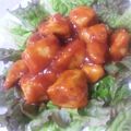 saaya428t's cooksnap of when they made ザーサイレタスご飯＊鶏から揚げチリソース.