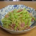 サーフブレイド's cooksnap of when they made お塩だけで旨い♡ブロッコリーの芯炒め.