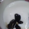 ユーロン's cooksnap of when they made 和スイーツ♡ヨーグルトに黒豆( ´艸｀).