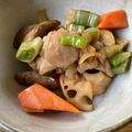dollyj's cooksnap of when they made 鶏ごぼうレンコン人参炒め煮.