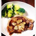 cocolapin's cooksnap of when they made にんにく★とんてき.