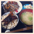 porcinette's cooksnap of when they made 鰯の蒲焼き丼～黒酢生姜風味～.